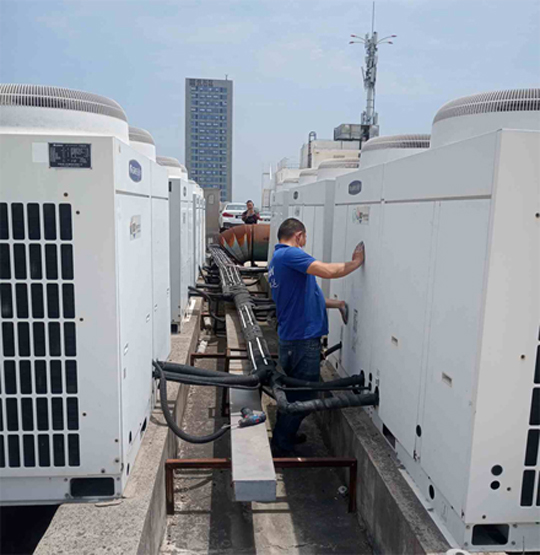 阿巴嘎旗中央空调制热和不制冷系统维修方法